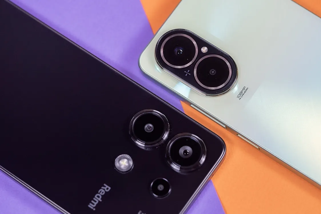Смартфоны Xiaomi Redmi Note 13 и Realme C67