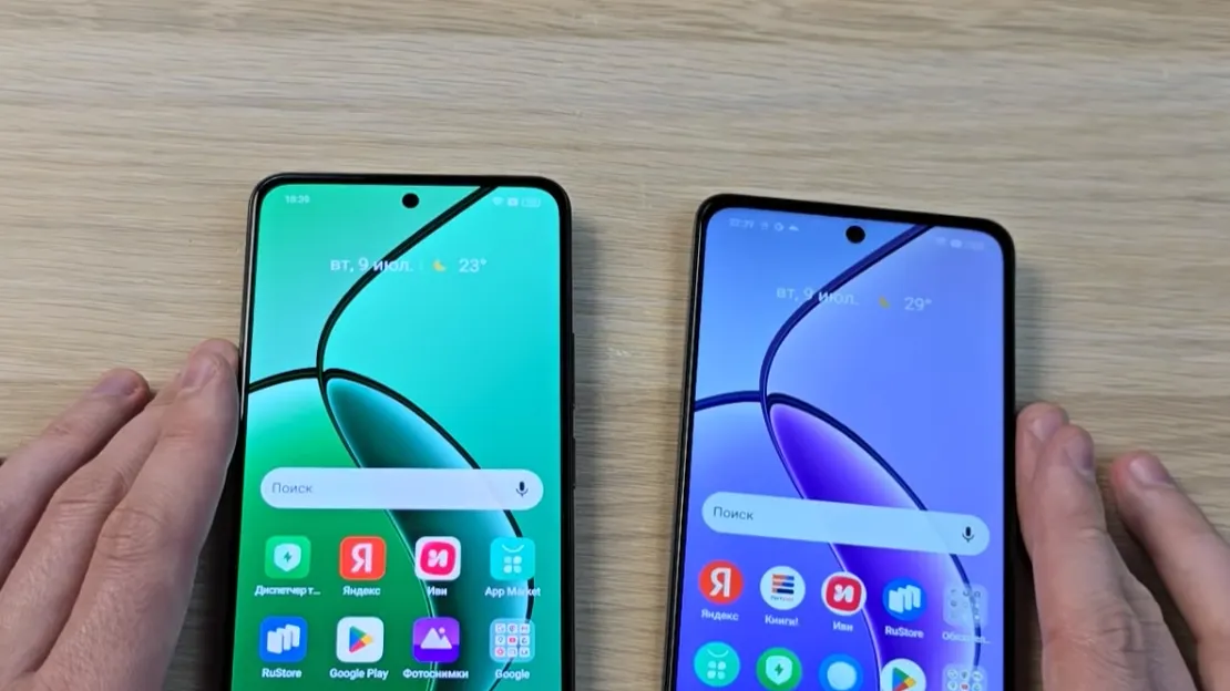 Смартфоны Realme 12 4G и Realme 12 5G