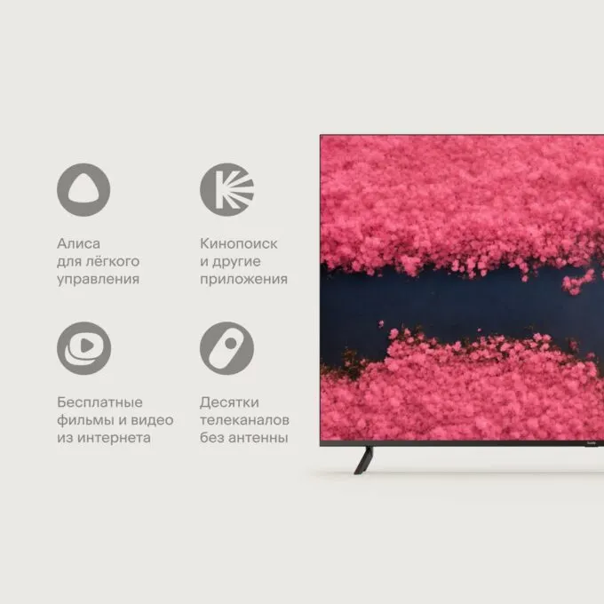 Tuvio 4K Ultra HD QLED Frameless 65’