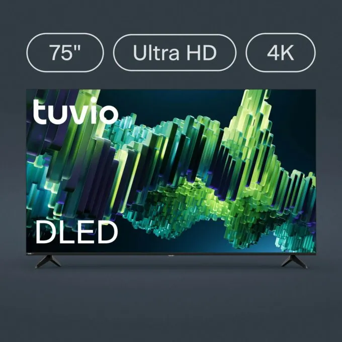 Tuvio 4K Ultra HD Frameless 75’ 