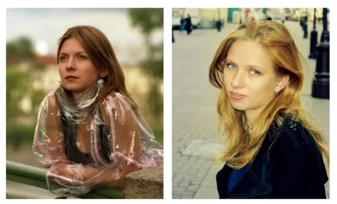 Актриса Екатерина Федулова в роли Маши и реальная Маша, прототип героини «Питер FM»