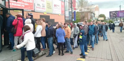 В Смоленске люди свихнулись из-за холодильника за 5100 рублей