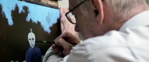 У дедули-художника был секс с инопланетянином, который запомнился на всю жизнь