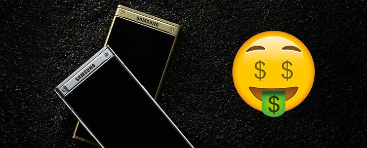 Раскладушка Samsung W2018 стоит 200 тысяч рублей. Чего?!