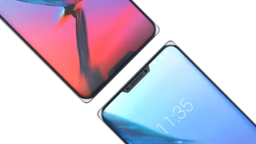 ZTE порвала всех. У нее вырезы в стиле iPhone X и сверху, и снизу. Браво!