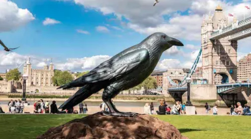 Huawei продвигает P20 Pro уродливыми статуями птиц. Оригинально, но безвкусно