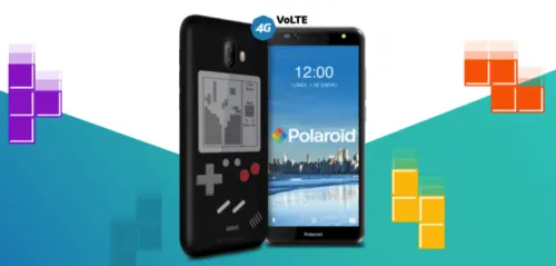 Polaroid выпустила крайне странный смартфон. К нему дают чехол с тетрисом