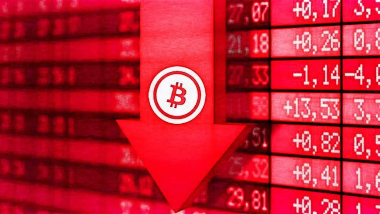 График дня. Как биткоин сдулся за год – ужас криптоинвесторов