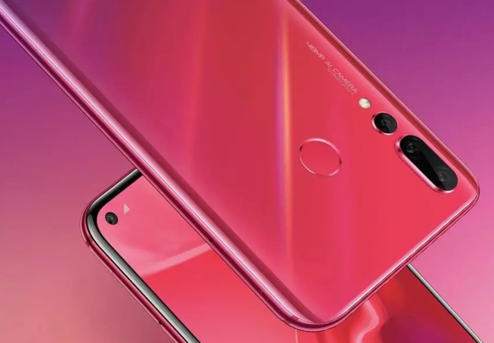 Huawei Nova 4 вышел официально. Там дыра в дисплее и крутая камера