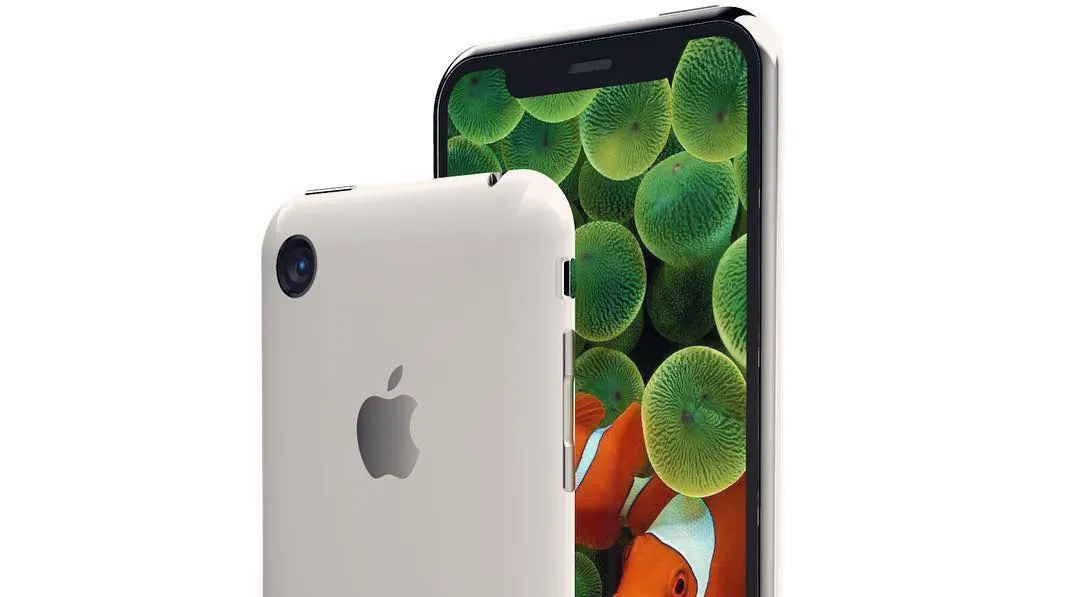 Как бы выглядел iPhone 3Gs в 2019 году. Гениальная заставка с рыбками!