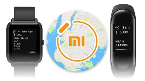На Mi Band и Amazfit Bip появились карты и маршруты. Как включить уникальную фичу?