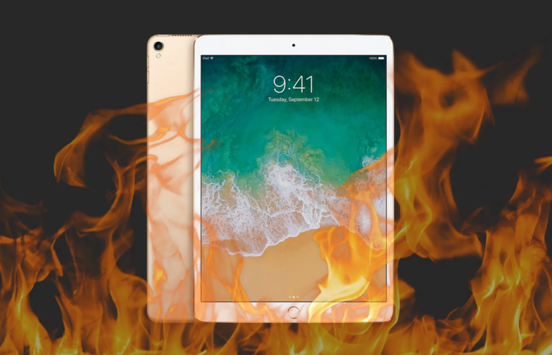 iPad якобы взорвался и убил жителя США. Такое возможно в одном случае на 10 млн планшетов