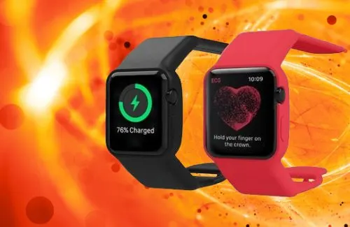 Представлен чехол-пауэрбанк для Apple Watch. В нем даже можно плавать!