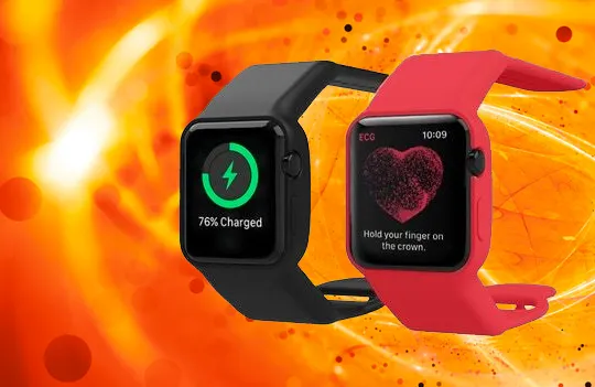 Представлен чехол-пауэрбанк для Apple Watch. В нем даже можно плавать!