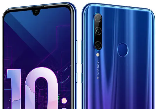 Тихо вышел Honor 10i. Это версия 10 Lite с тройной камерой