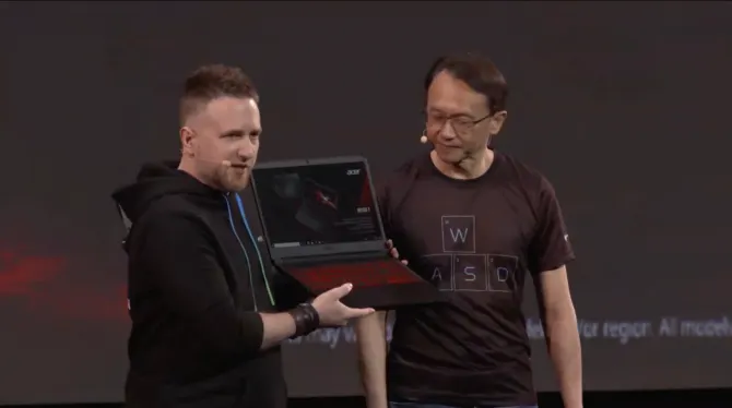 У Acer вышел геймерский ноут. Там божественный экран и железо круче, чем у MacBook