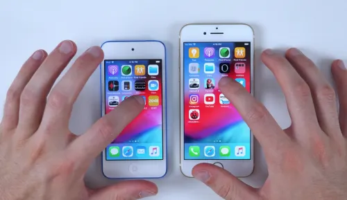 Что мощнее – iPhone 7 или новый iPod Touch? Смотрите живой тест устройств