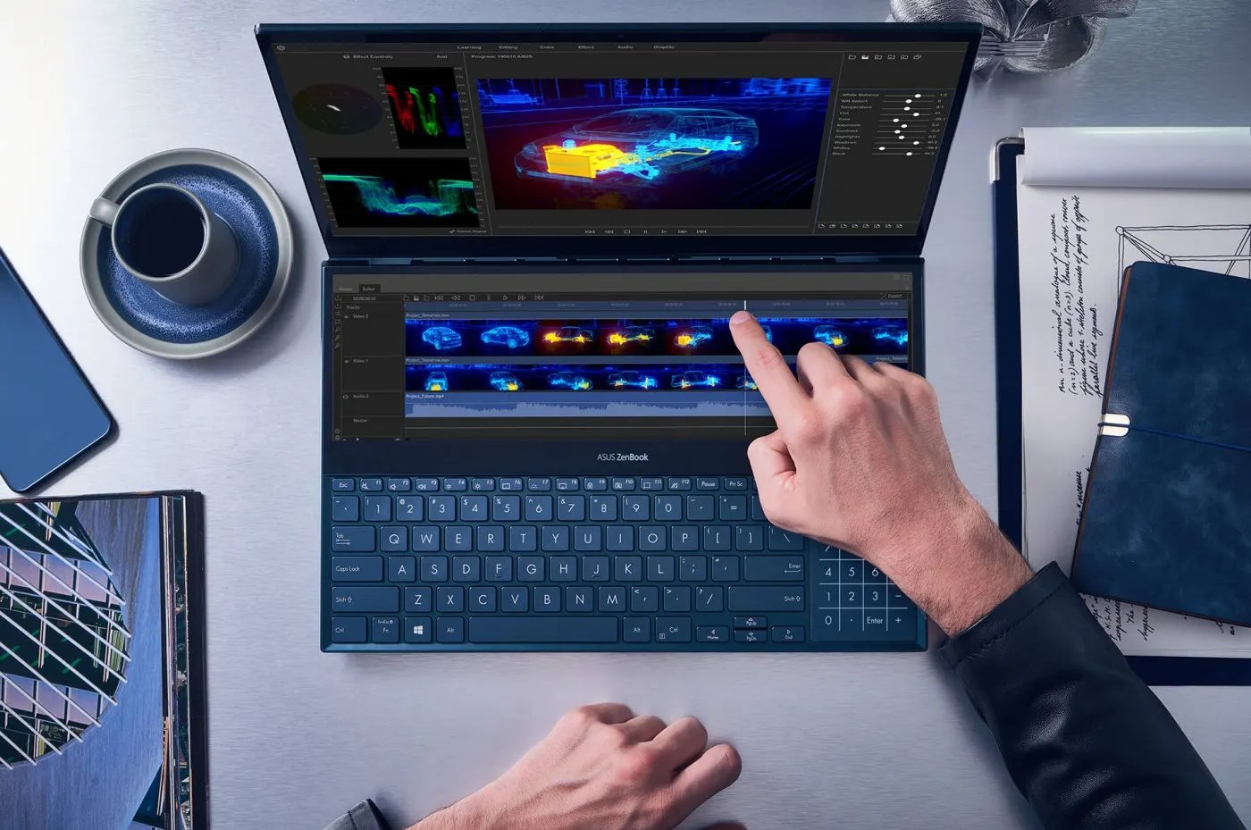 Сколько стоит первый ноутбук Asus с двумя 4К-дисплеями? Топовый MacBook все равно дороже