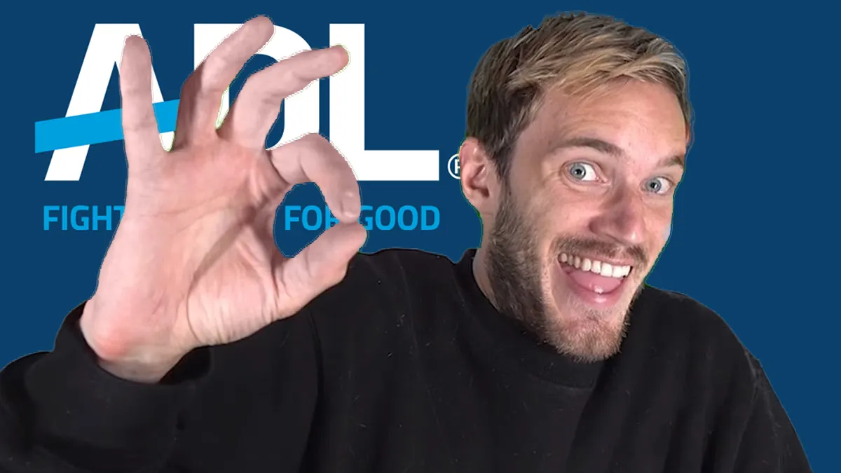 Организация, которой PewDiePie хотел перевести $50К, назвала жест OK символом ненависти. Правильно, что не перевел