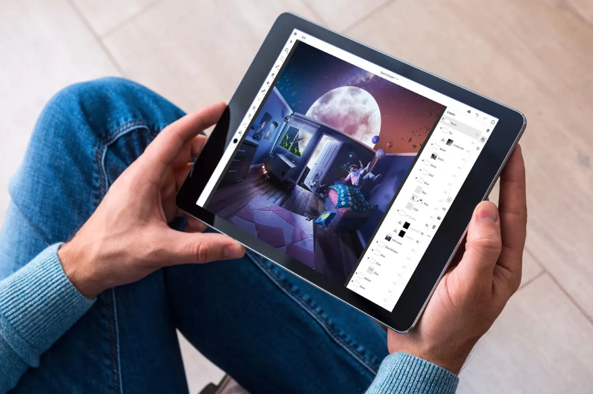 Photoshop наконец-то появился для iPad. Чем мобильная версия редактора отличается от компьютерной?