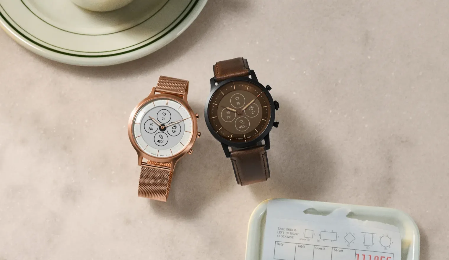 Смарт-часы Fossil имеют и стрелки, и экран. Автономность – две недели, как у Xiaomi Mi Band