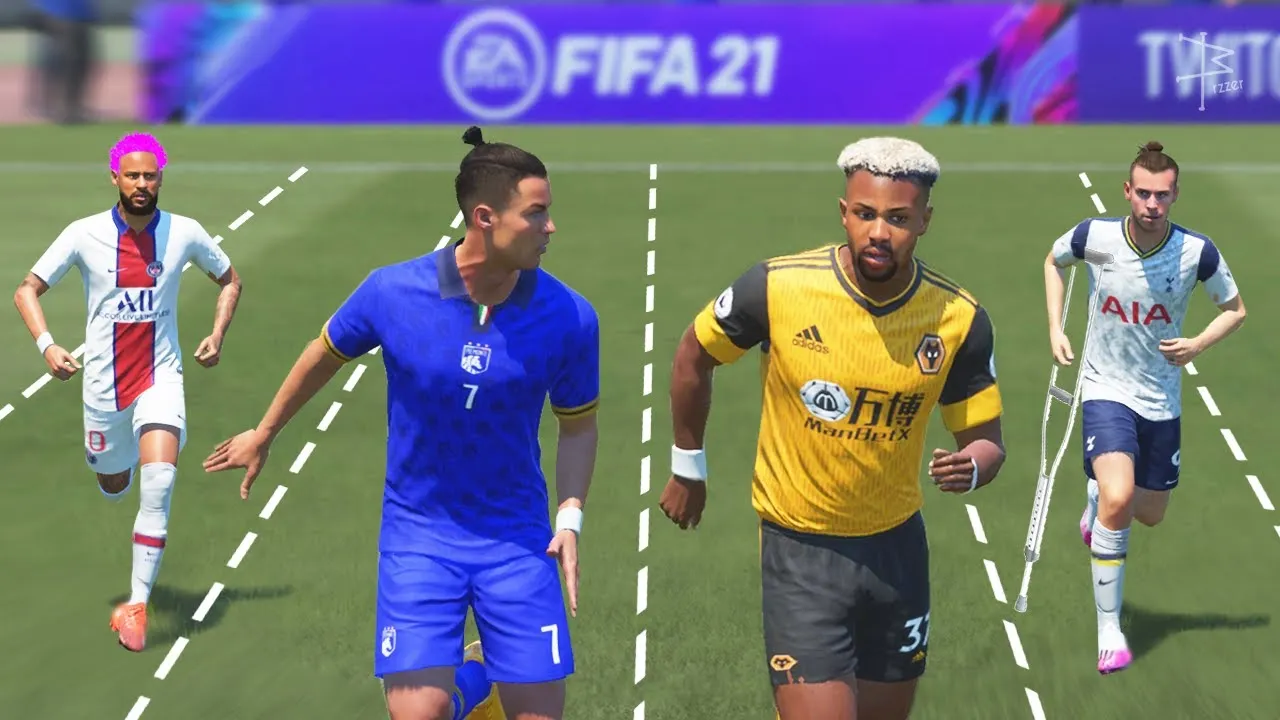 Что лучше в FIFA 21 – взять  11 спринтеров или 11 качков? В ютубе провели такой матч