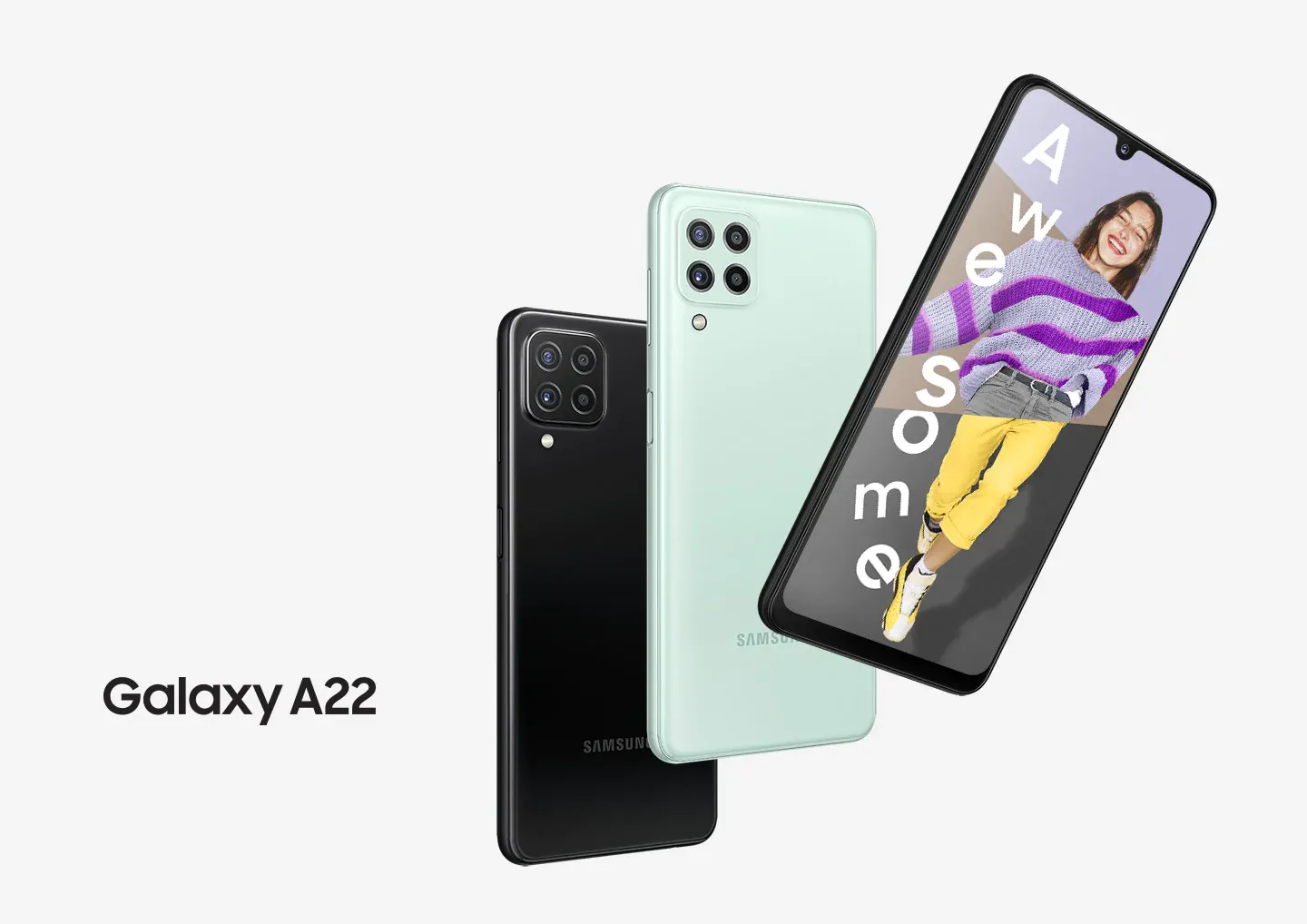 В Россию привезли дерзкий Samsung Galaxy A22. Цены известны, но продажи пока не стартовали