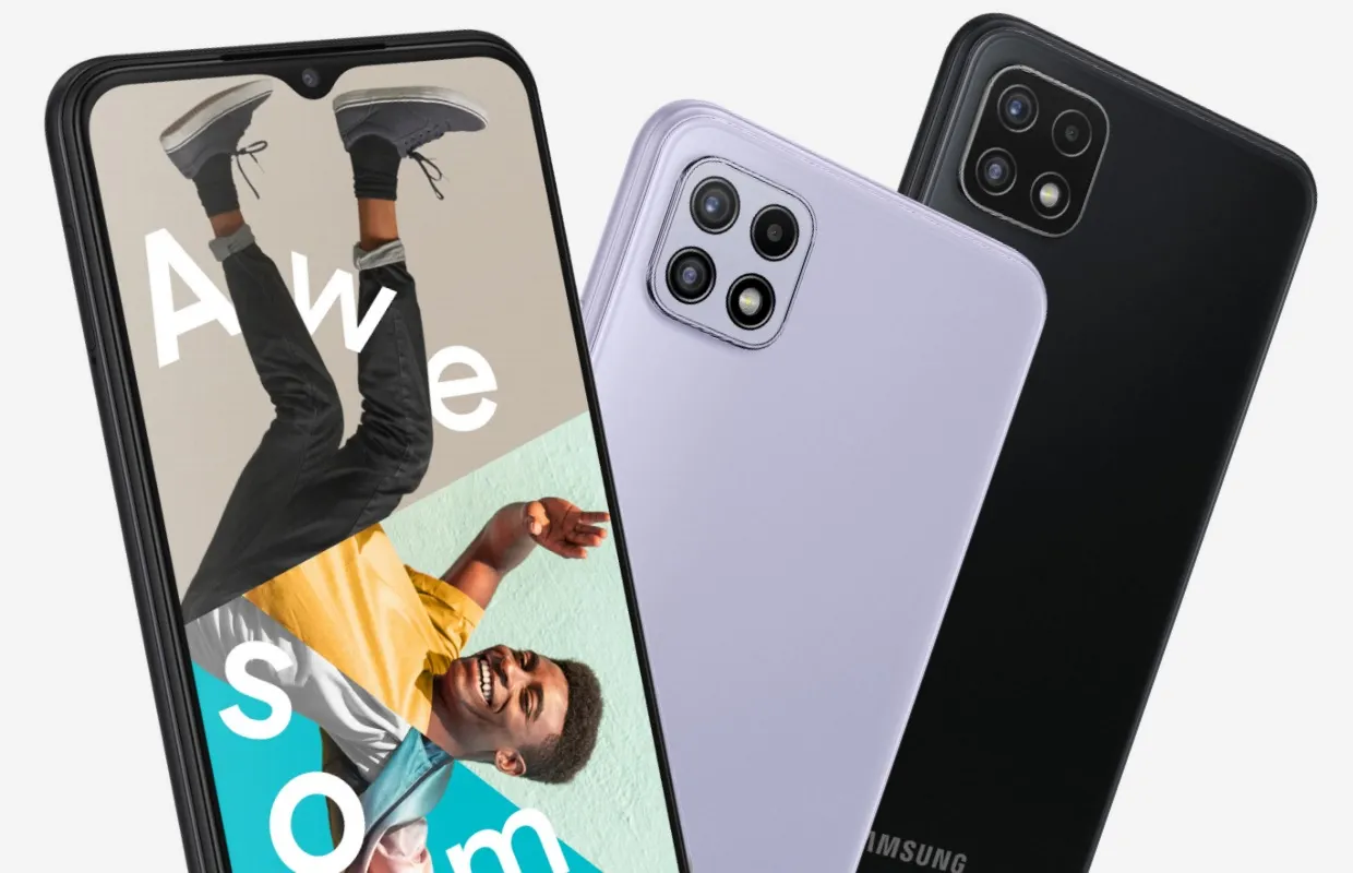 Samsung Galaxy A22 – дерзкий середняк. У него есть две флагманские фичи