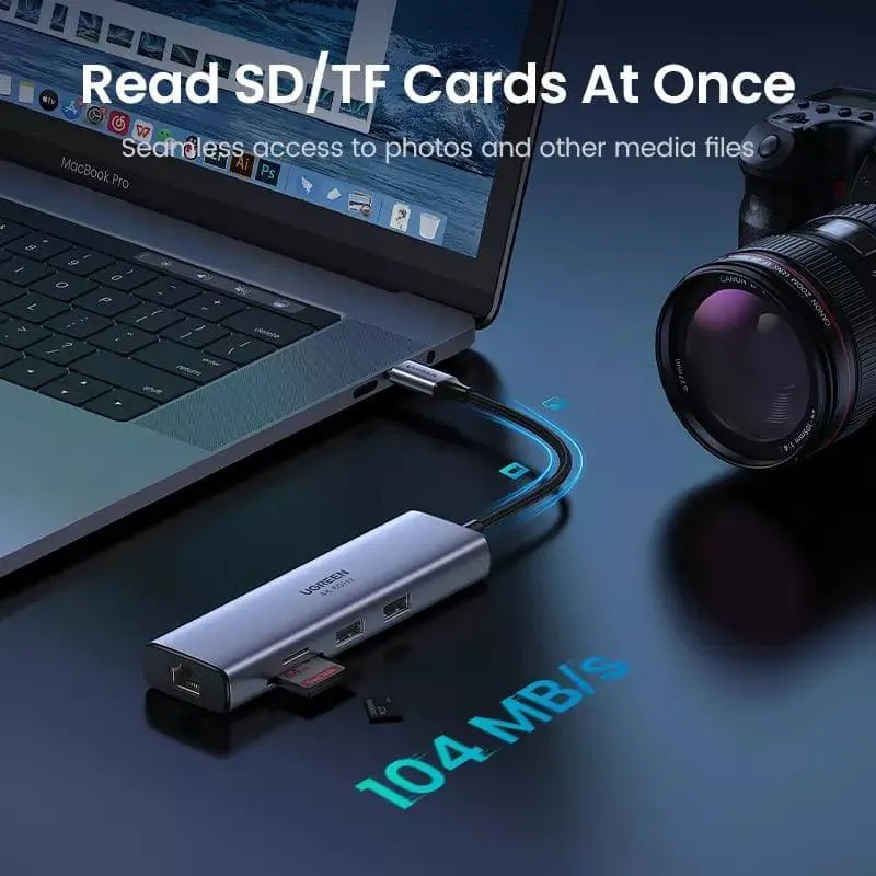 Самая нужная вещь для MacBook Air. Отличный USB-хаб сливают на AliExpress за копейки