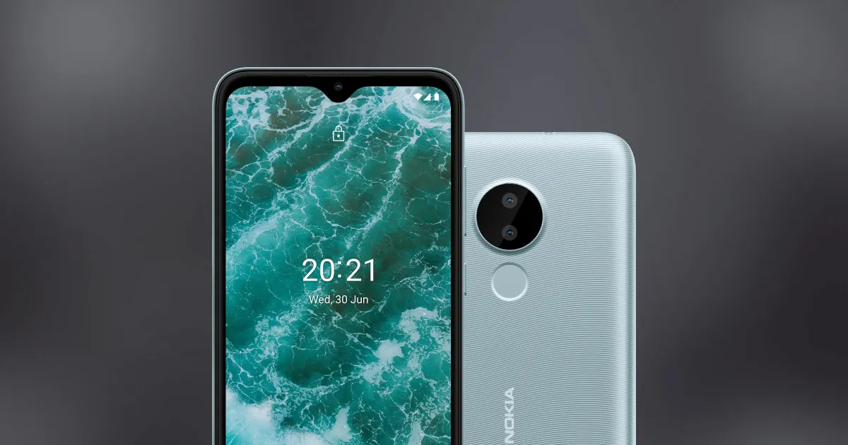 В Россию приехал бюджетный Nokia C30. Какая же толстая у него батарея
