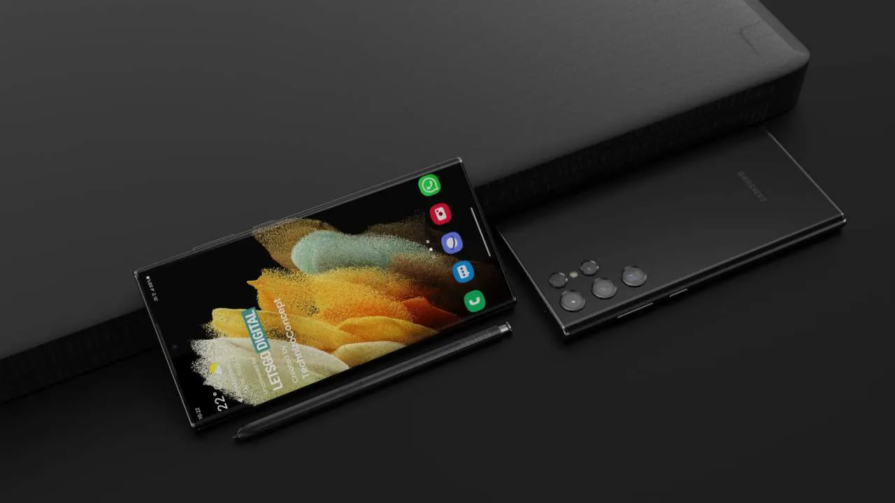 Что известно про Samsung Galaxy S22? Тонкие рамки, слот под стилус и процессор Snapdragon 898