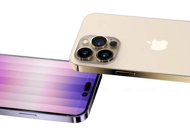 Стало известно, каким будет iPhone 14 Pro. Исчезла монобровь, появился новый цвет