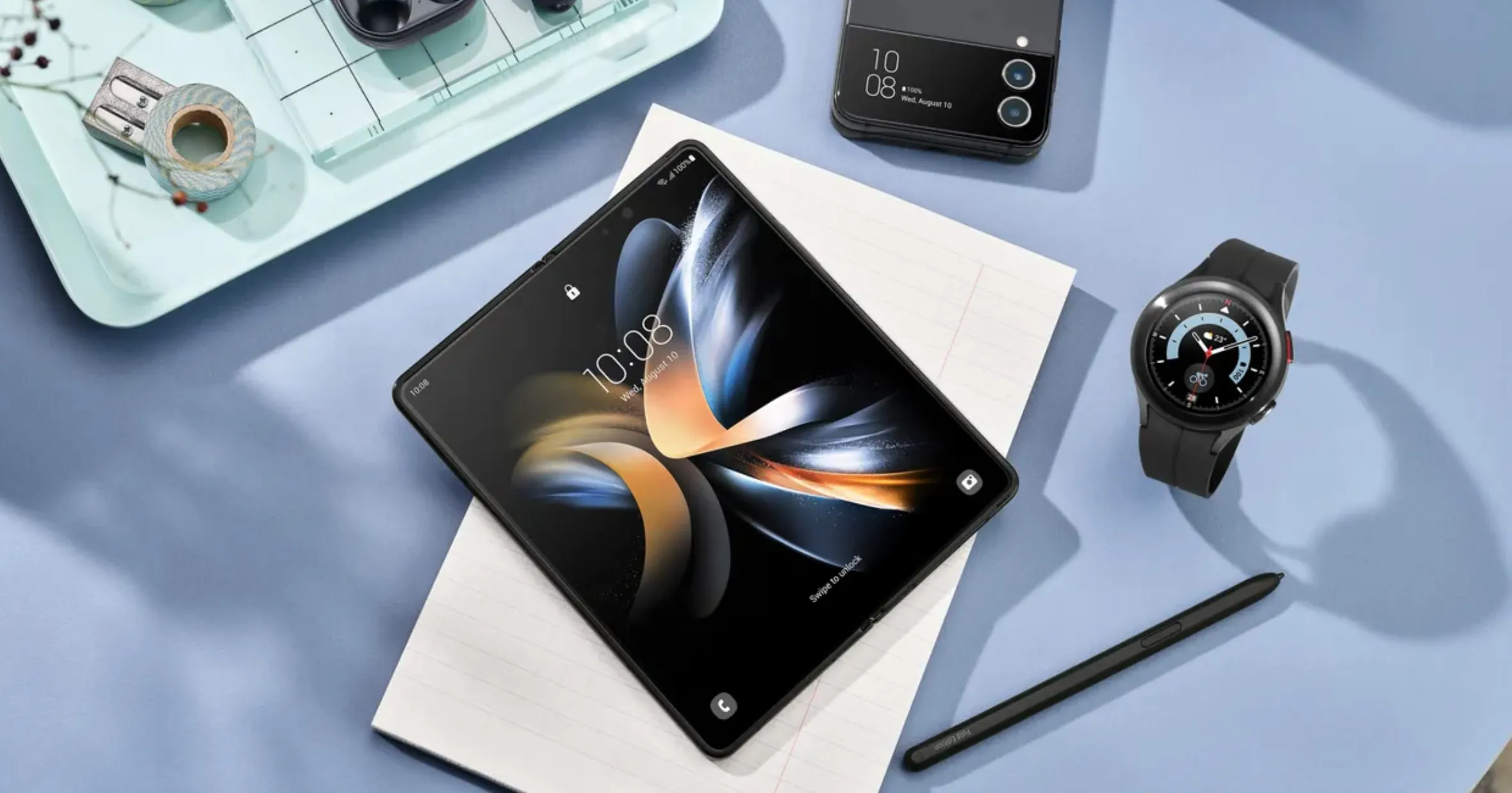 Вышли Samsung Galaxy Z Fold 4 и Galaxy Z Flip 4. Сколько стоят новые складные флагманы?