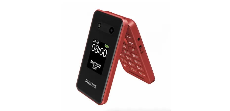 Philips привезла в Россию мощную раскладушку. У телефона есть уникальная фича