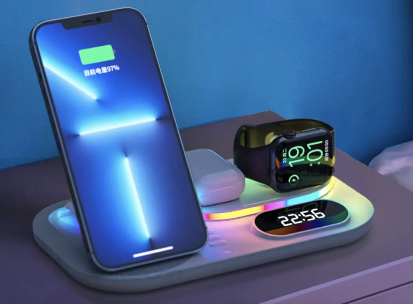 Как выглядит идеальный зарядник для iPhone и Apple Watch? За устройство 3-в-1 просят копейки