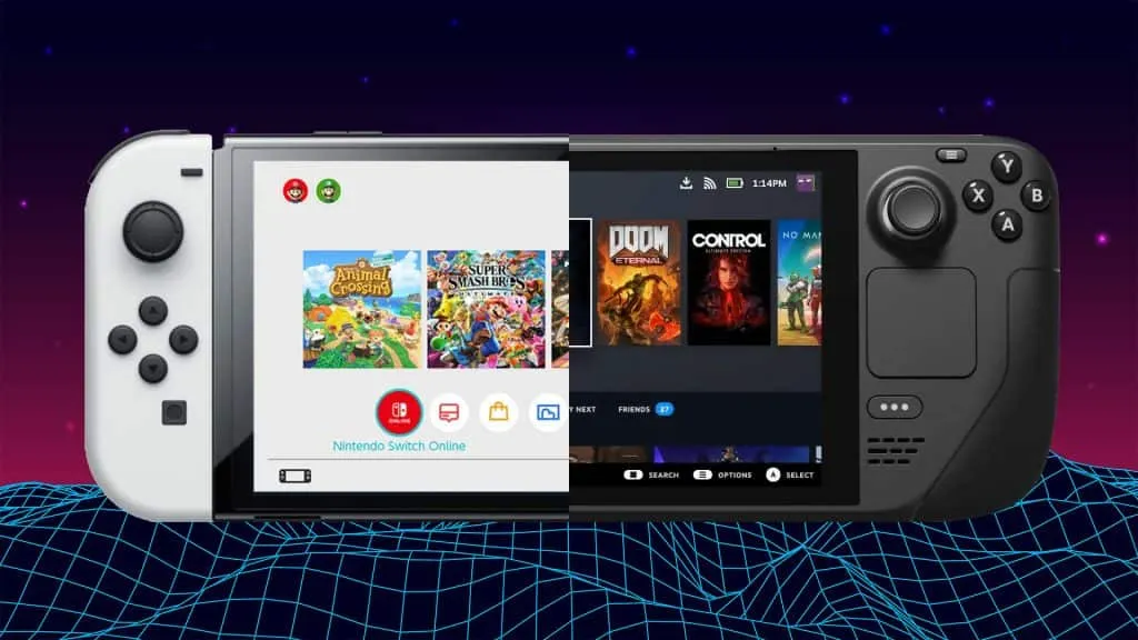 Что выбрать — Nintendo Switch OLED или Steam Deck? Разбор главных портативных консолей на рынке