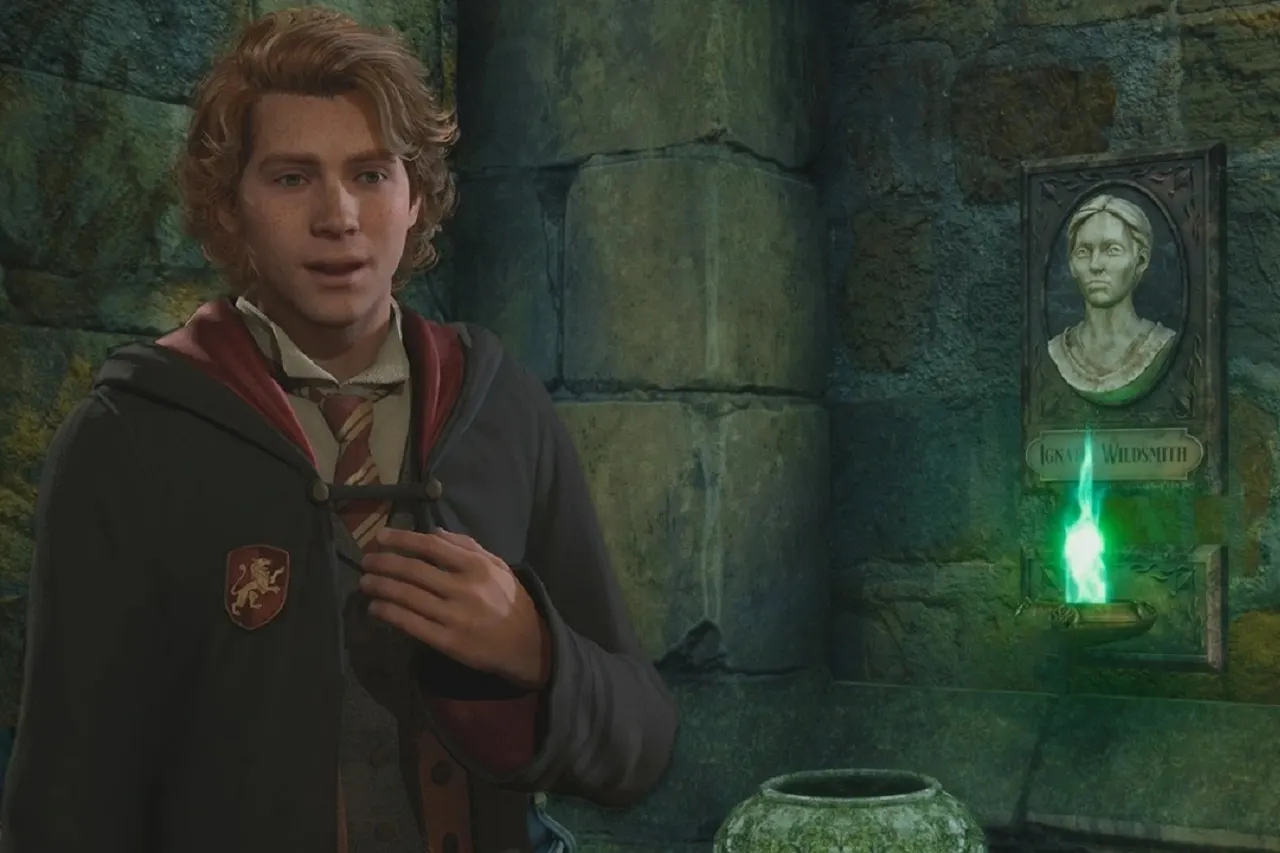 В Hogwarts Legacy всех бесит Floo Flame Lady. Как избавиться от реплик Дамы в игре?