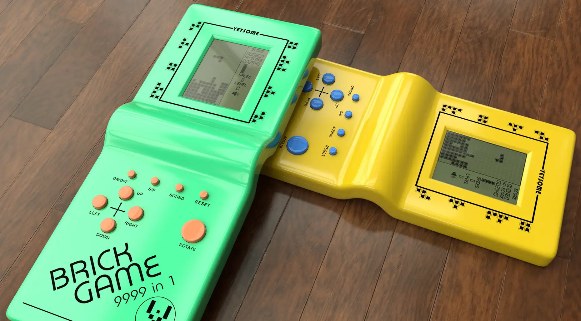 В девяностые все играли в поддельный «Тетрис». Brick Game отличался от оригинальной игры Алексея Пажитнова