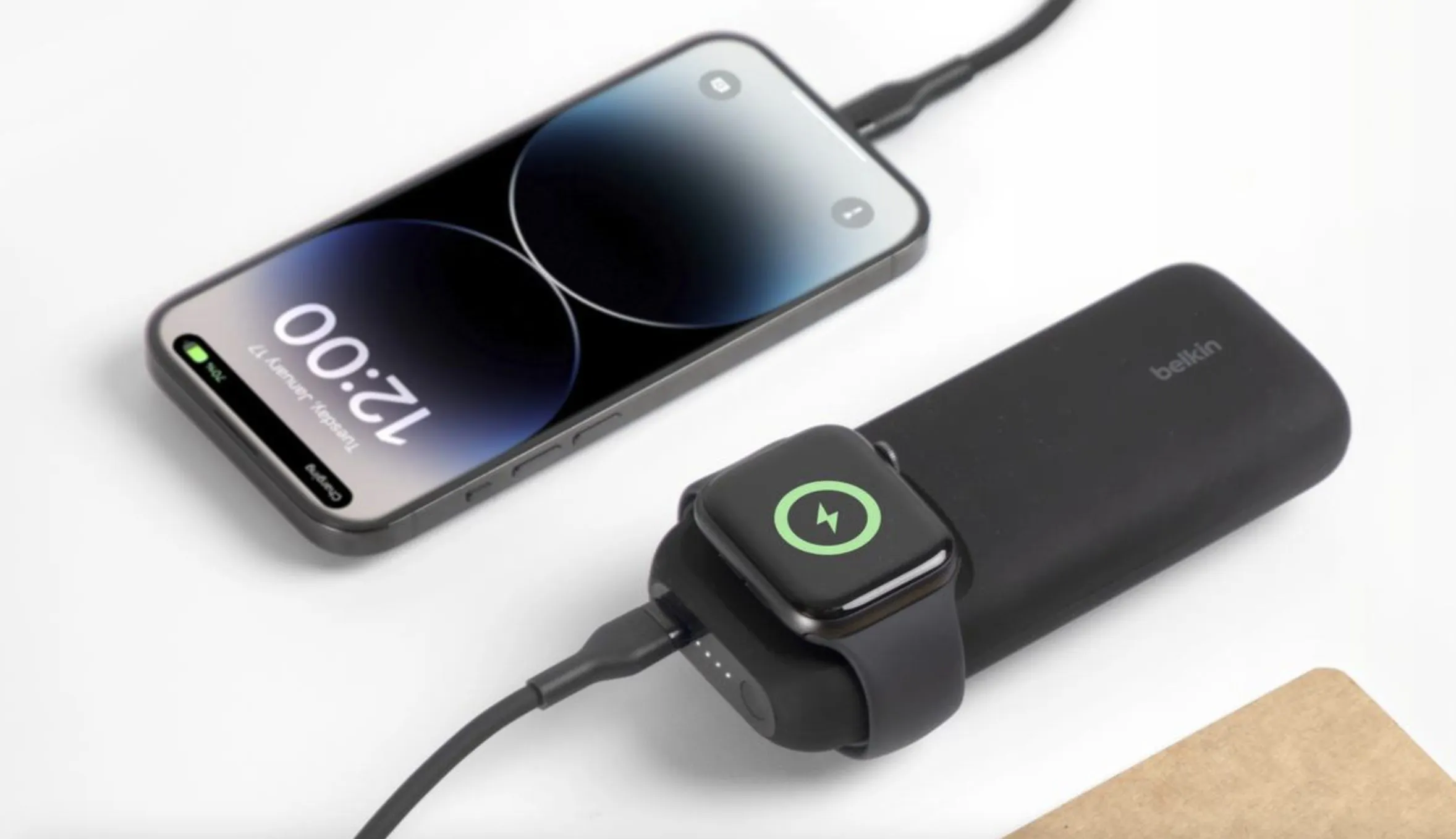 Для iPhone вышел гениальный пауэрбанк. Он может заряжать и Apple Watch