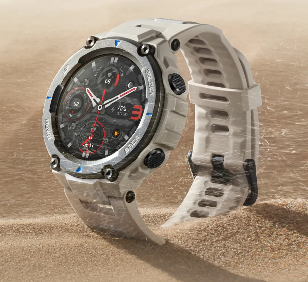 Брутальные смарт-часы Amazfit упали в цене на AliExpress. У них неубиваемый корпус и ядерная автономность
