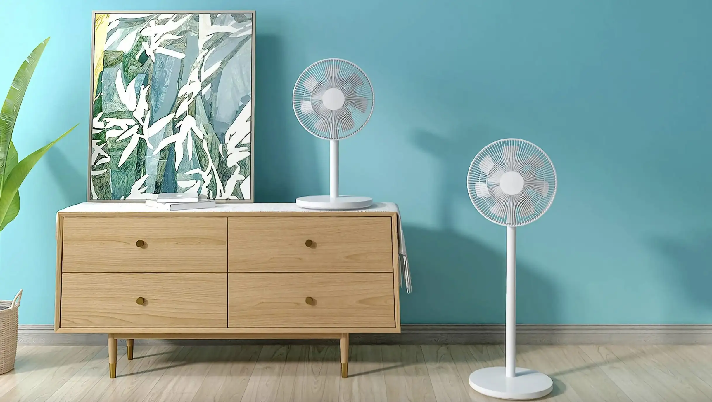 Вентилятор Xiaomi Standing Fan 2 – спасение на лето.  Его можно поставить в любое место