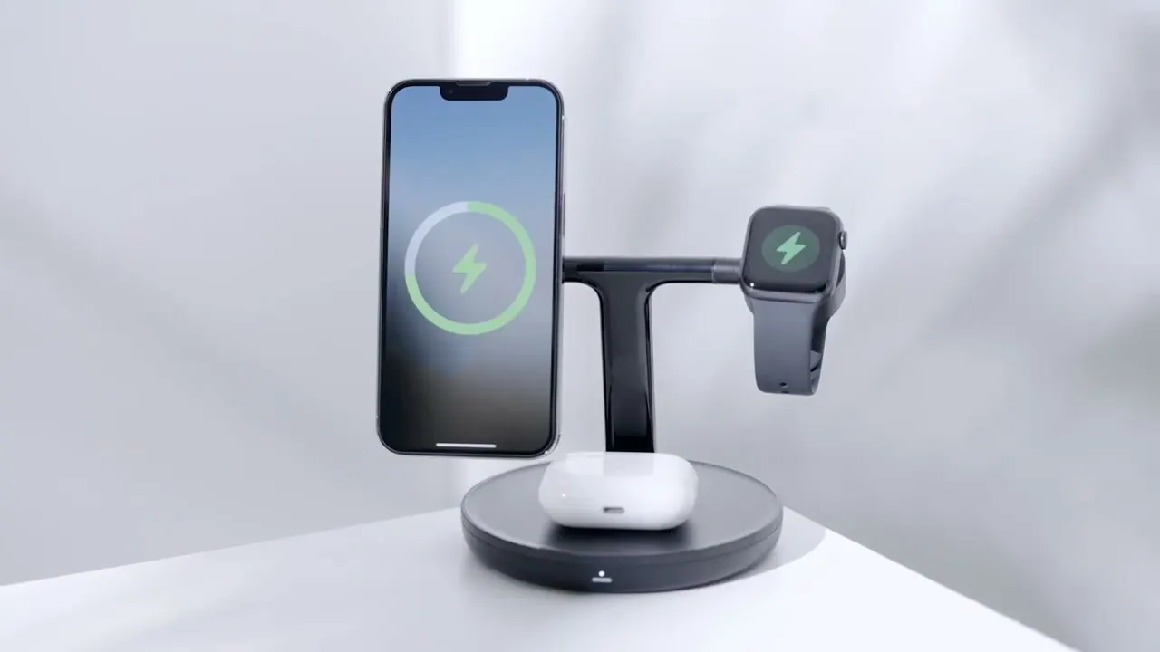 Лучшую беспроводную зарядку для iPhone и Apple Watch сливают за полцены. Никогда прежде Baseus с MagSafe не стоил так дёшево