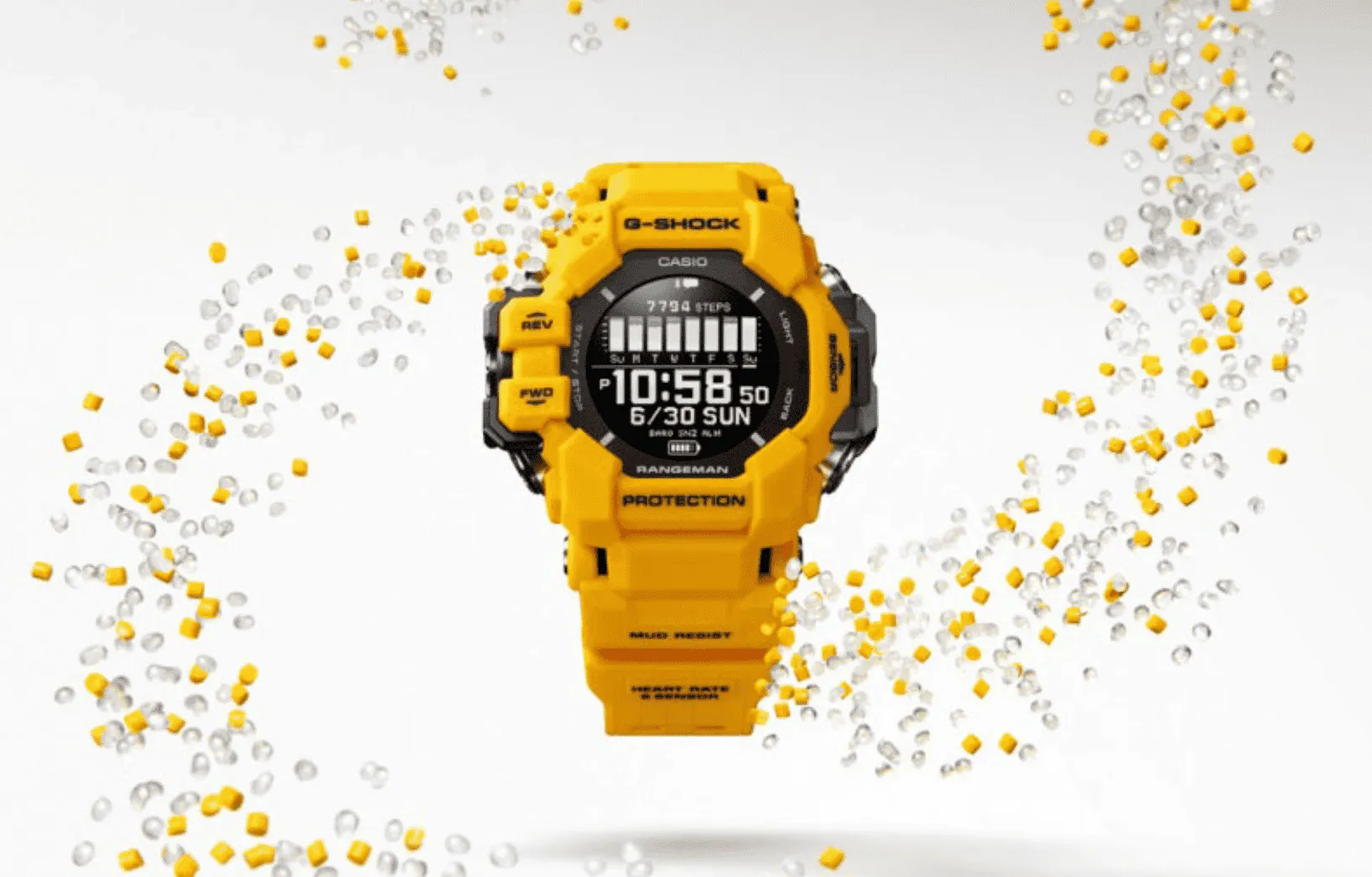 У новых Casio G-Shock Rangeman GPR-H1000 сумасшедший дизайн и зверская защита. Стильный вариант для путешественников