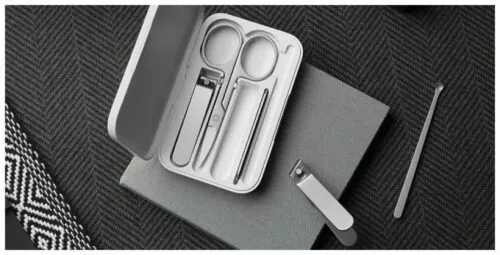 Качественный книпсер и 4 гигиенических инструмента Xiaomi отдают по цене одного девайса. Такой маникюрный сет должен быть у каждого