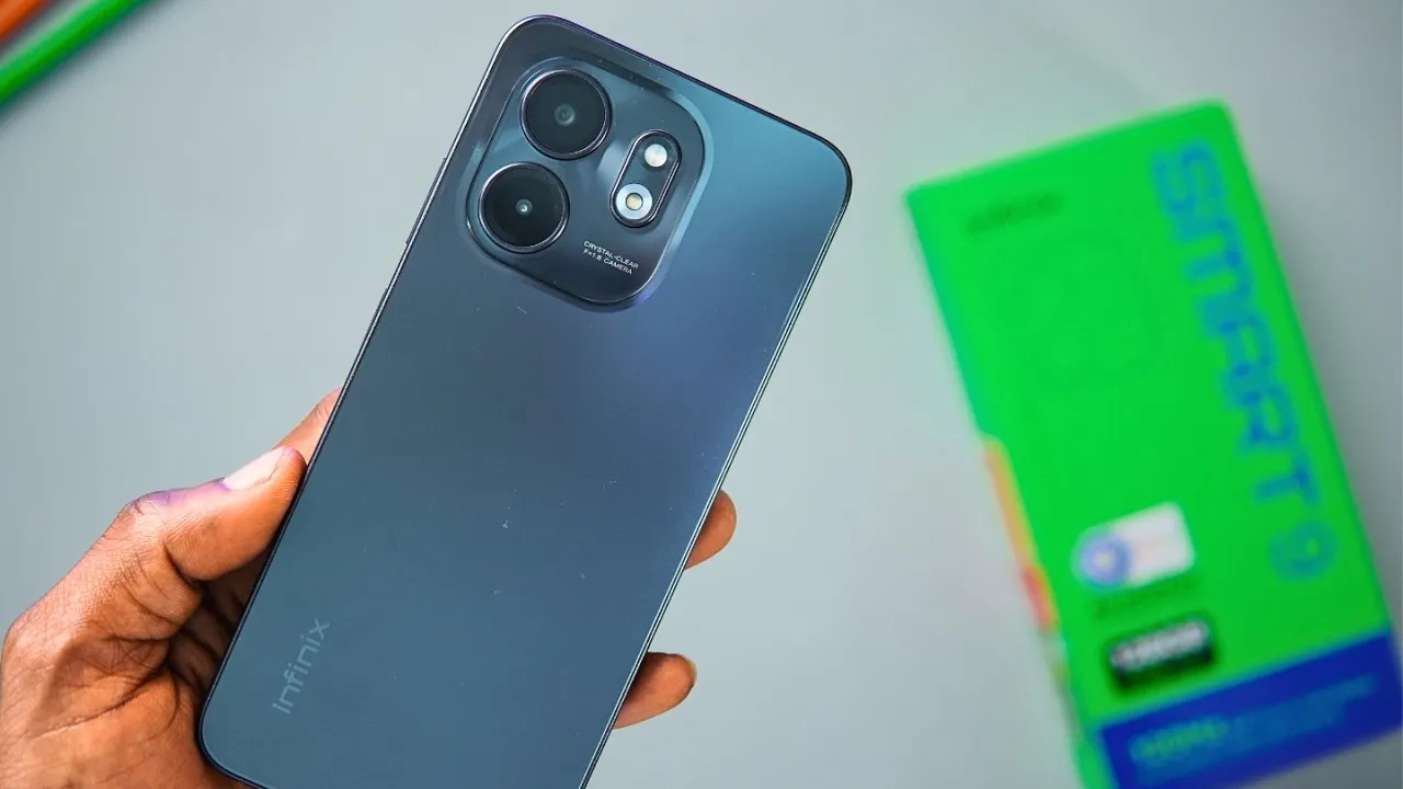 Ультрабюджетник Infinix Smart 9 появился в России. У новинки экран 120 Гц, камера в стиле iPhone и стереодинамики
