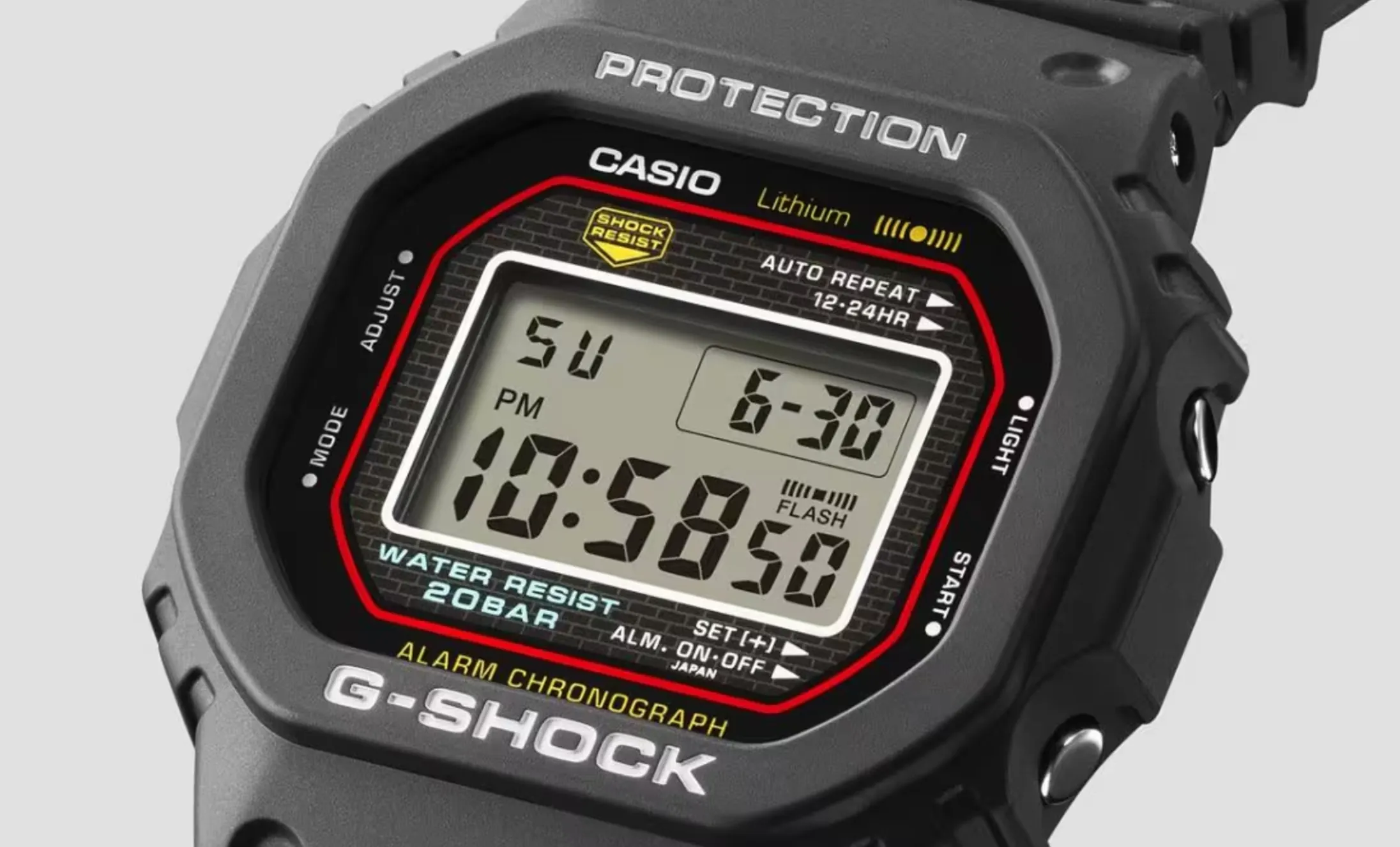 Casio перевыпустила культовую версию G-Shock. С них началась история неубиваемых часов