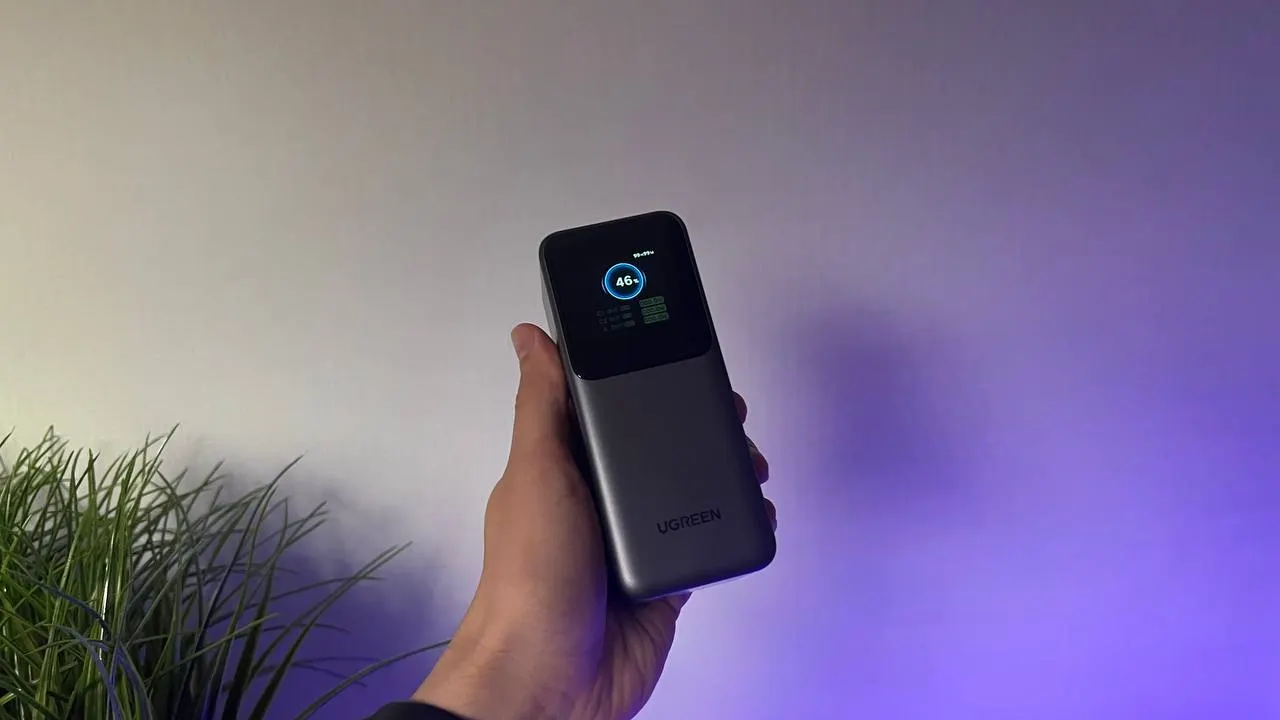 Изучили пауэрбанки Ugreen Nexode. У них оптимальная емкость, зверская мощность и полезные экраны