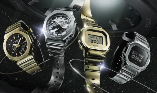 Casio выпустила пачку цельнометаллических часов. Они круто выглядят и не боятся вообще ничего