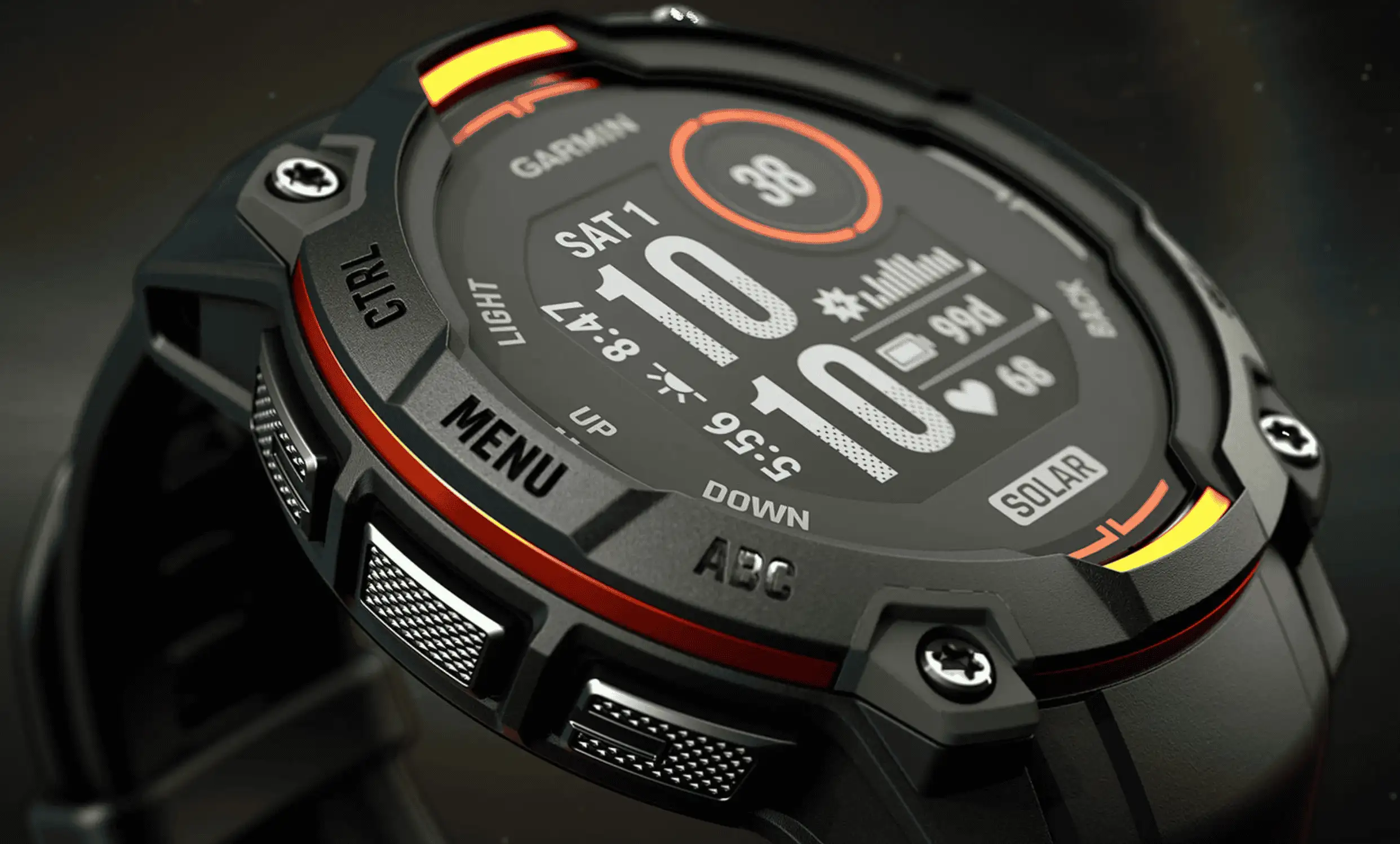 Часы Garmin Instinct 3 вообще не нужно заряжать. Еще у них куча умных функций и мощный фонарик