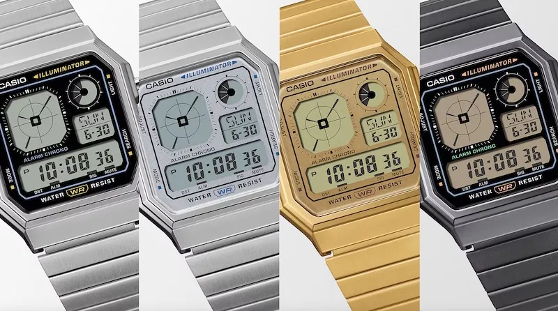 Новые Casio вдохновлены ретро-часами 1980-х. У них гибридный циферблат, стальной корпус и приятный ценник
